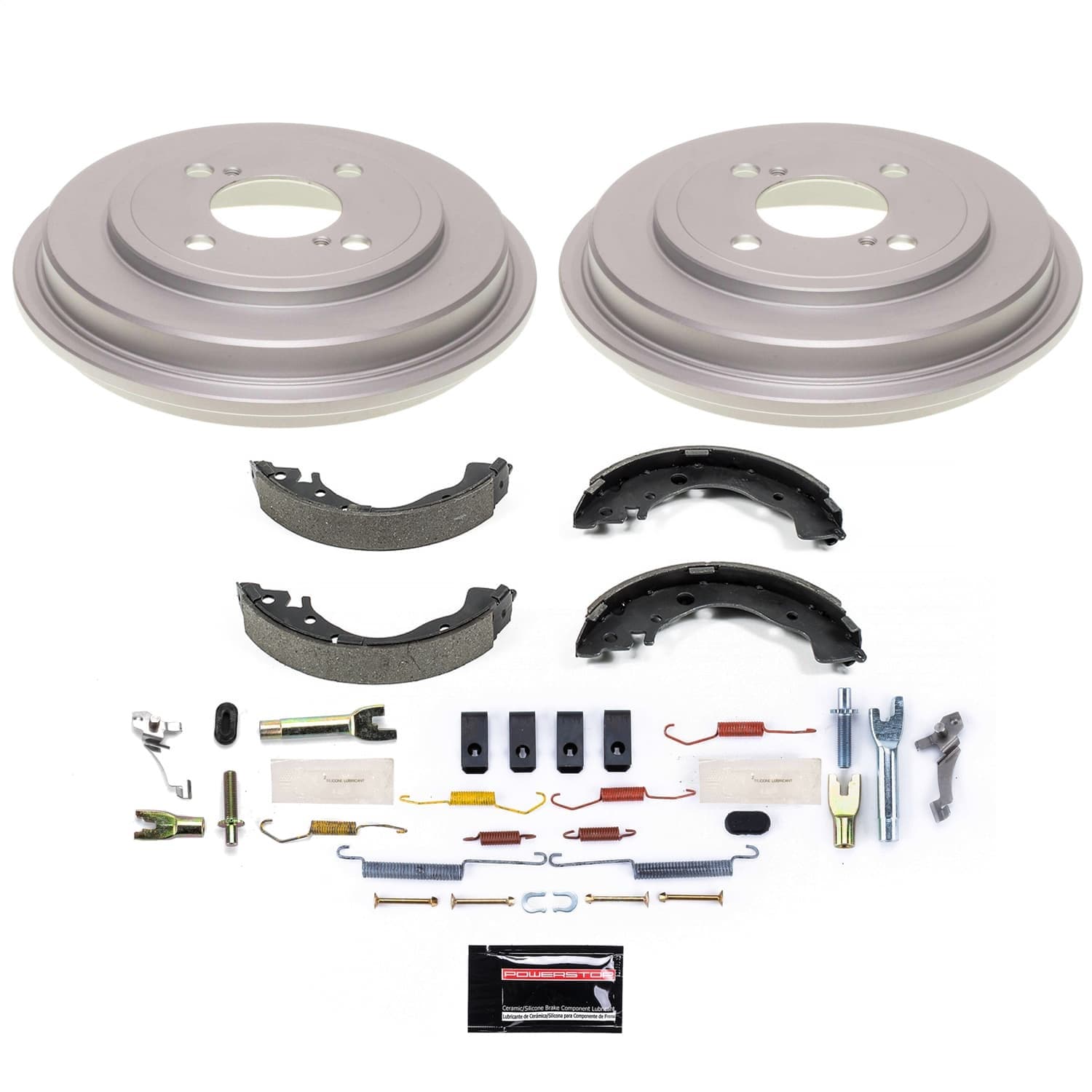 Power Stop - KOE15400DK - Rear - Drum Brake Shoe and Drum Kit image 1