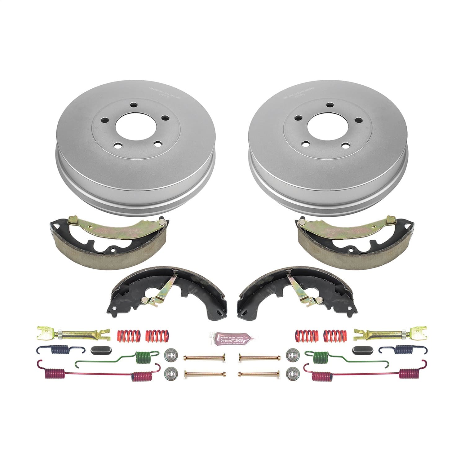 Power Stop - KOE15406DK - Rear - Drum Brake Shoe and Drum Kit image 1