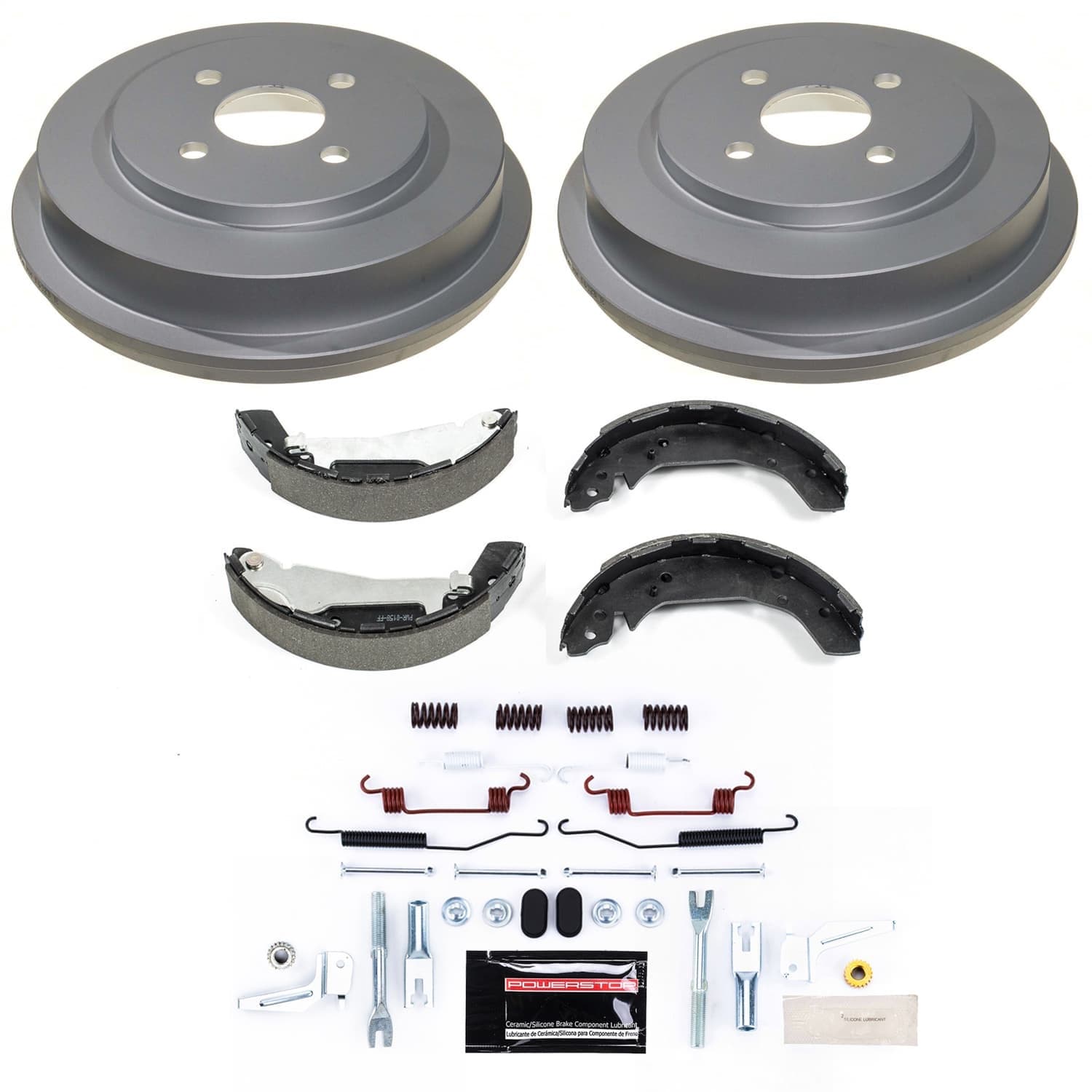Power Stop - KOE15416DK - Rear - Drum Brake Shoe and Drum Kit image 1