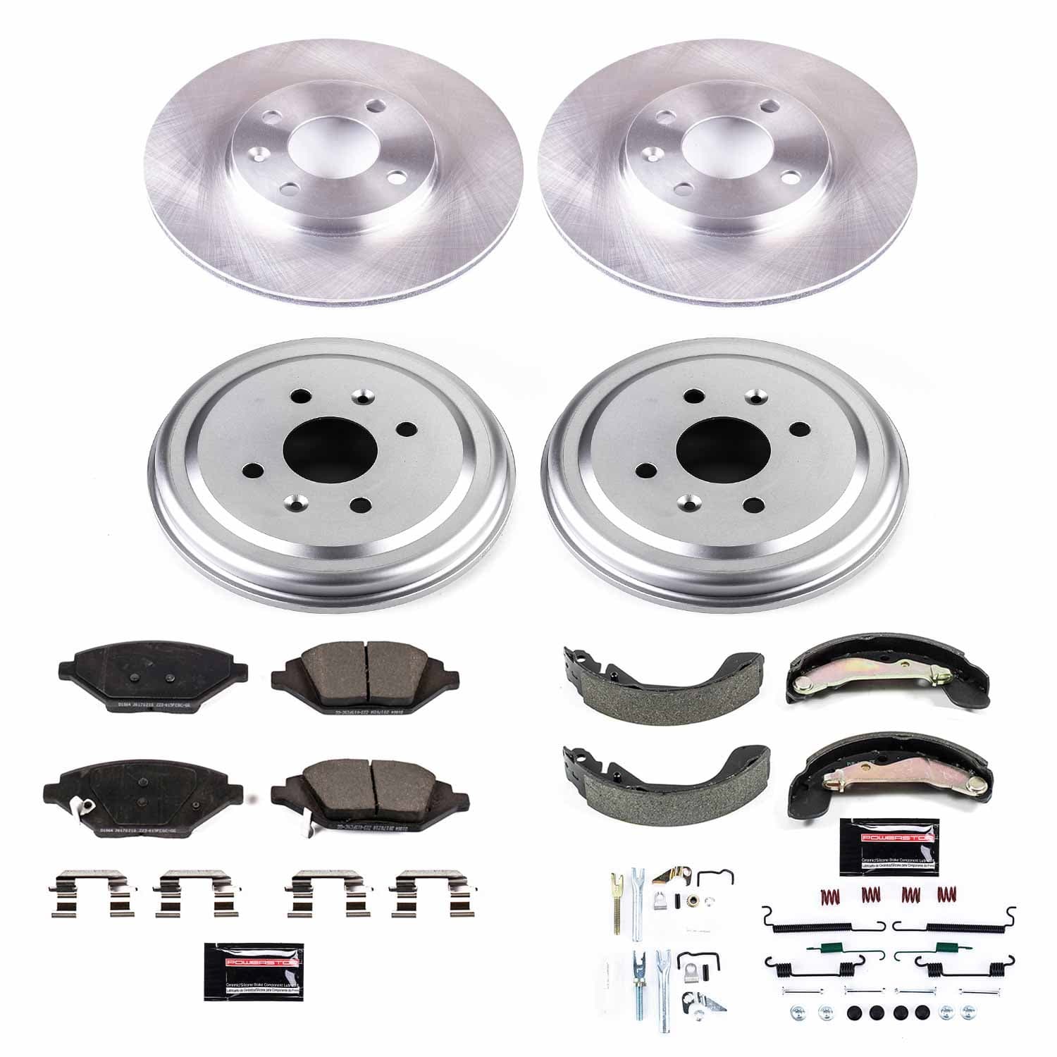 Power Stop - KOE15426DK - Complete Vehicle Disc/Drum Brake Kit image 1