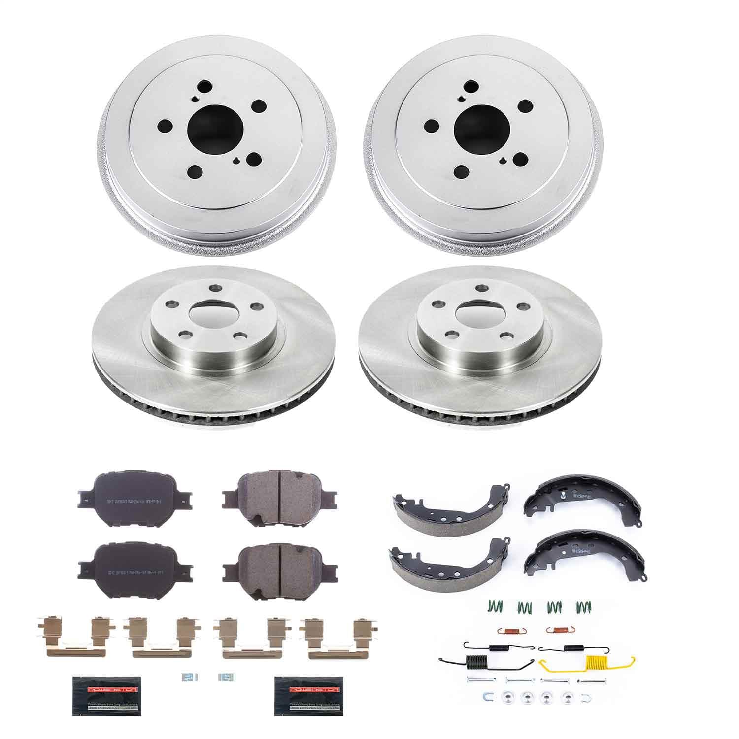 Power Stop - KOE15464DK - Complete Vehicle Disc/Drum Brake Kit image 1