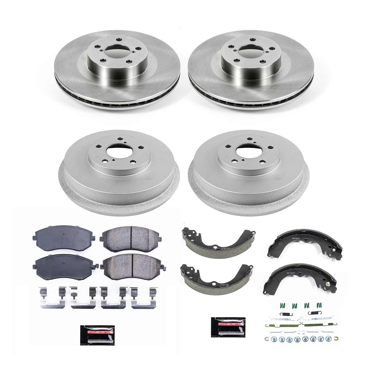 Power Stop - KOE15467DK - Complete Vehicle Disc/Drum Brake Kit image 1