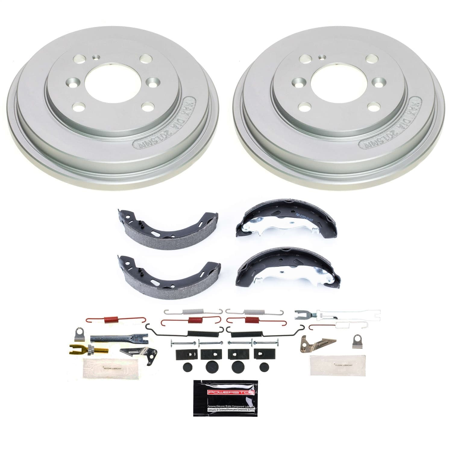 Power Stop - KOE15471DK - Rear - Drum Brake Shoe and Drum Kit image 1