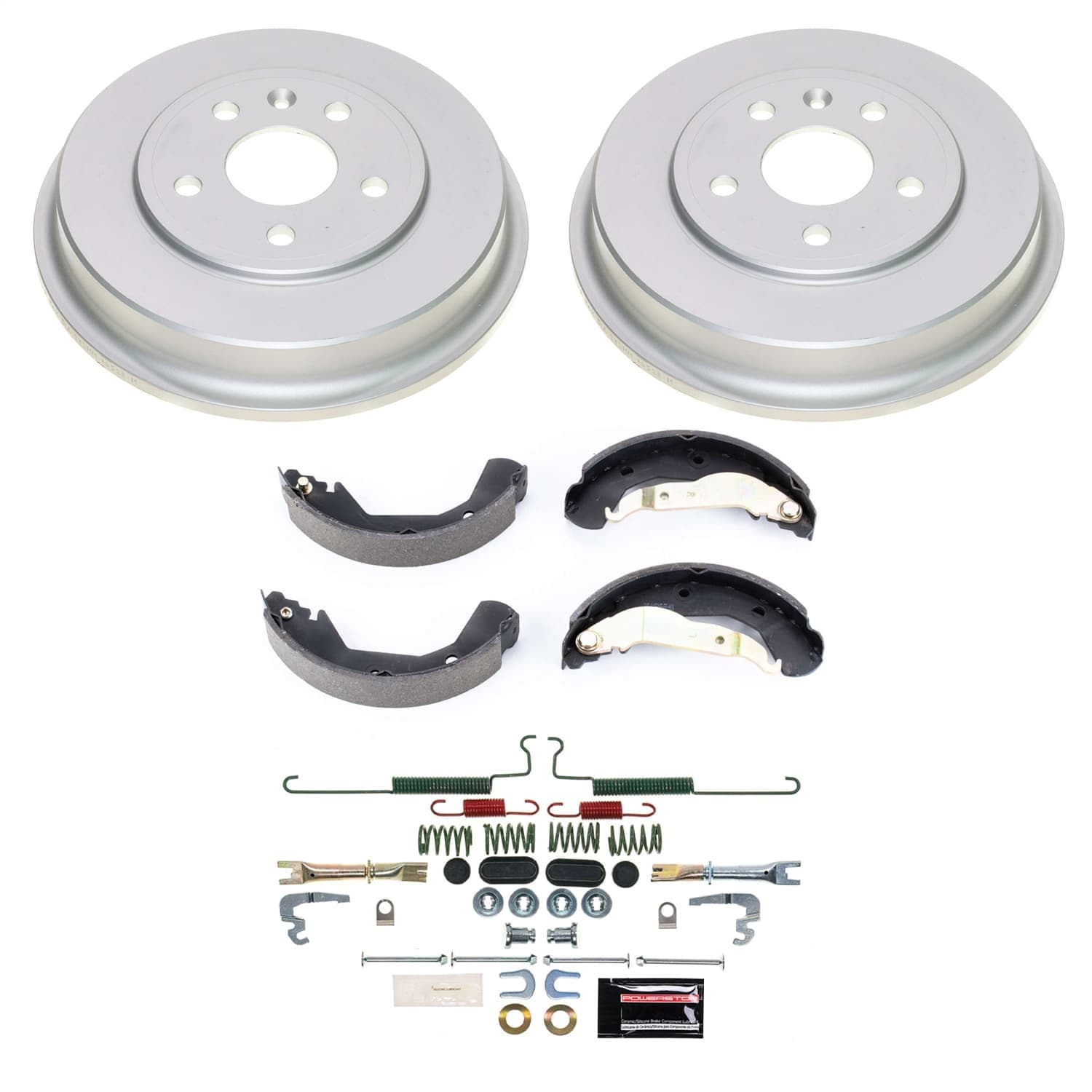 Power Stop - KOE15472DK - Rear - Drum Brake Shoe and Drum Kit image 1