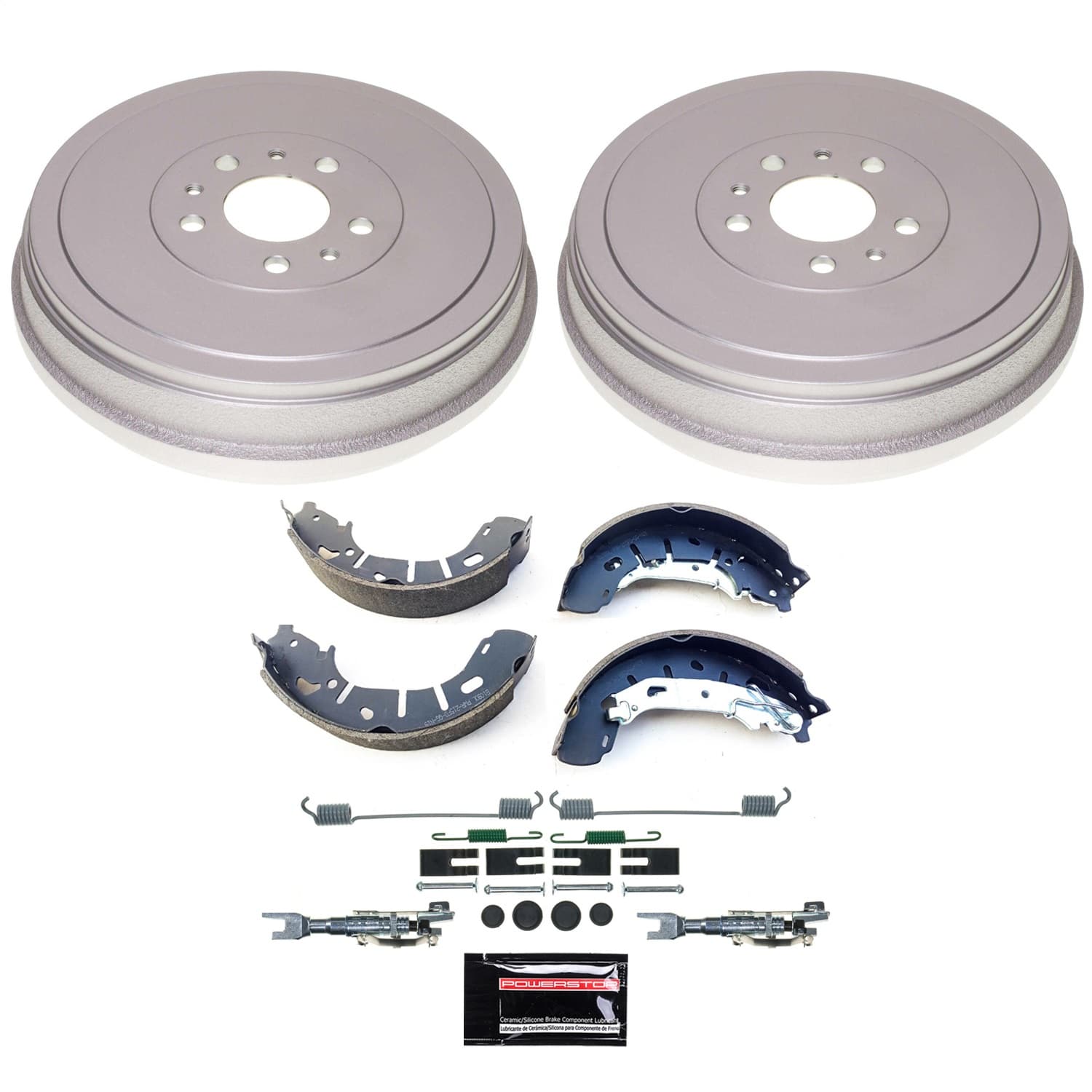 Power Stop - KOE15473DK - Rear - Drum Brake Shoe and Drum Kit image 1
