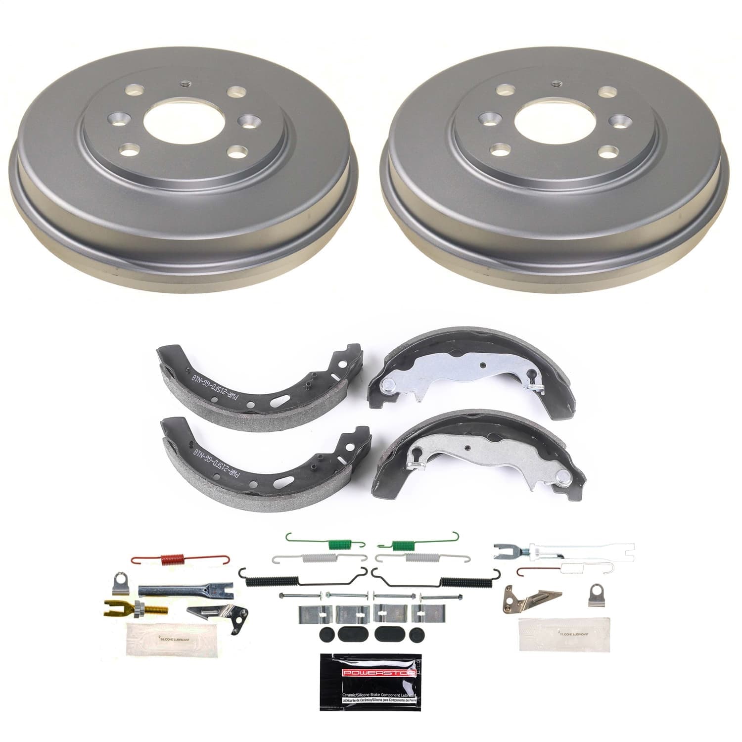 Power Stop - KOE15480DK - Rear - Drum Brake Shoe and Drum Kit image 1