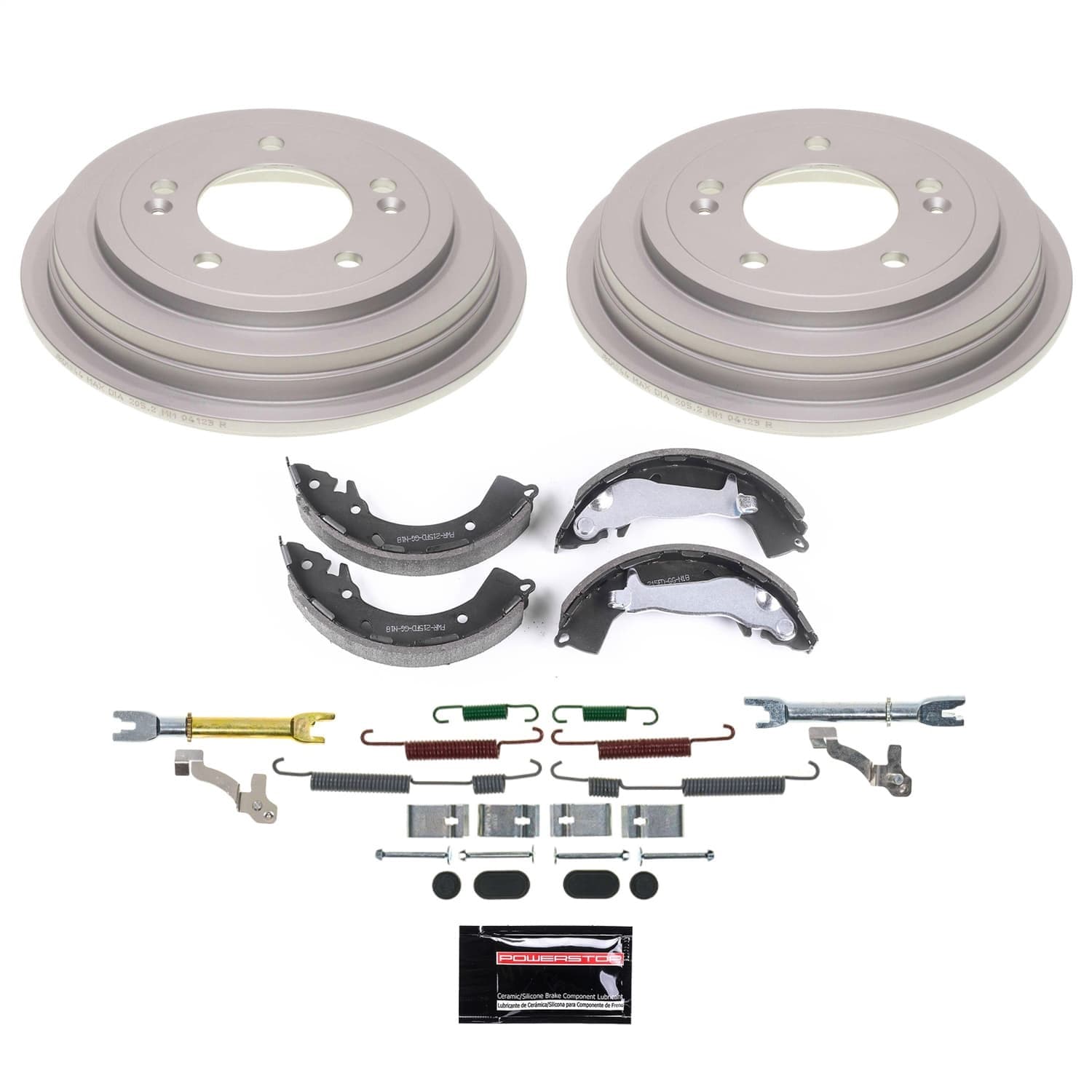 Power Stop - KOE15481DK - Rear - Drum Brake Shoe and Drum Kit image 1