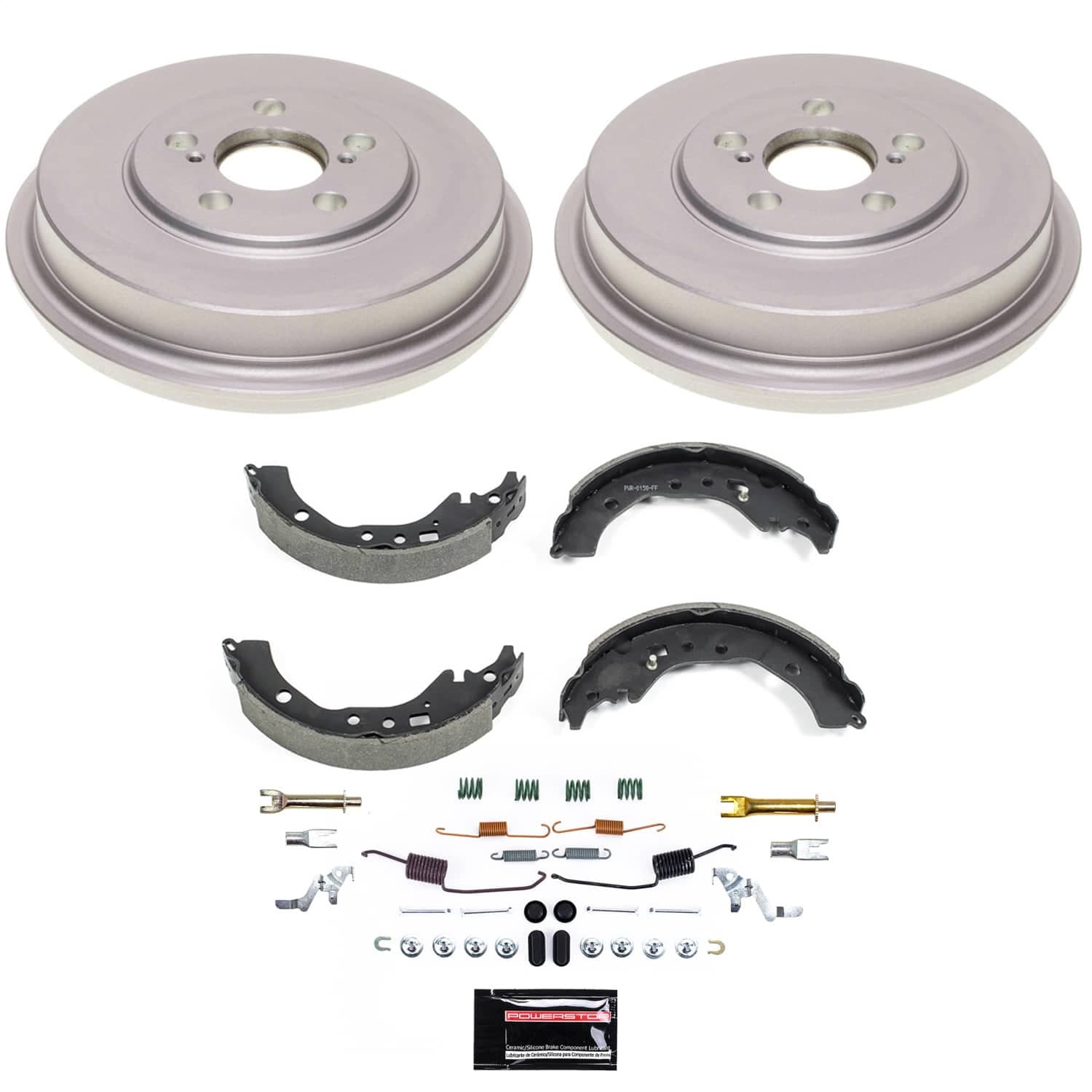 Power Stop - KOE15483DK - Rear - Drum Brake Shoe and Drum Kit image 1