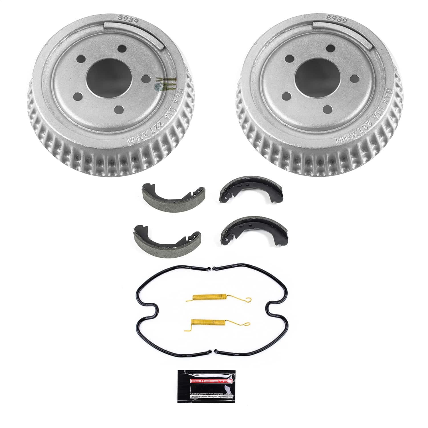 Power Stop - KOE15504DK - Rear - Drum Brake Shoe and Drum Kit image 1