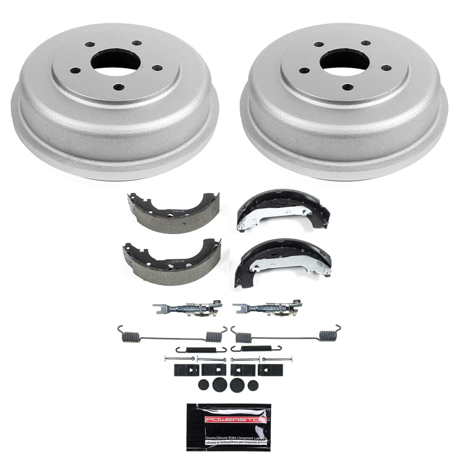 Power Stop - KOE15512DK - Rear - Drum Brake Shoe and Drum Kit image 1