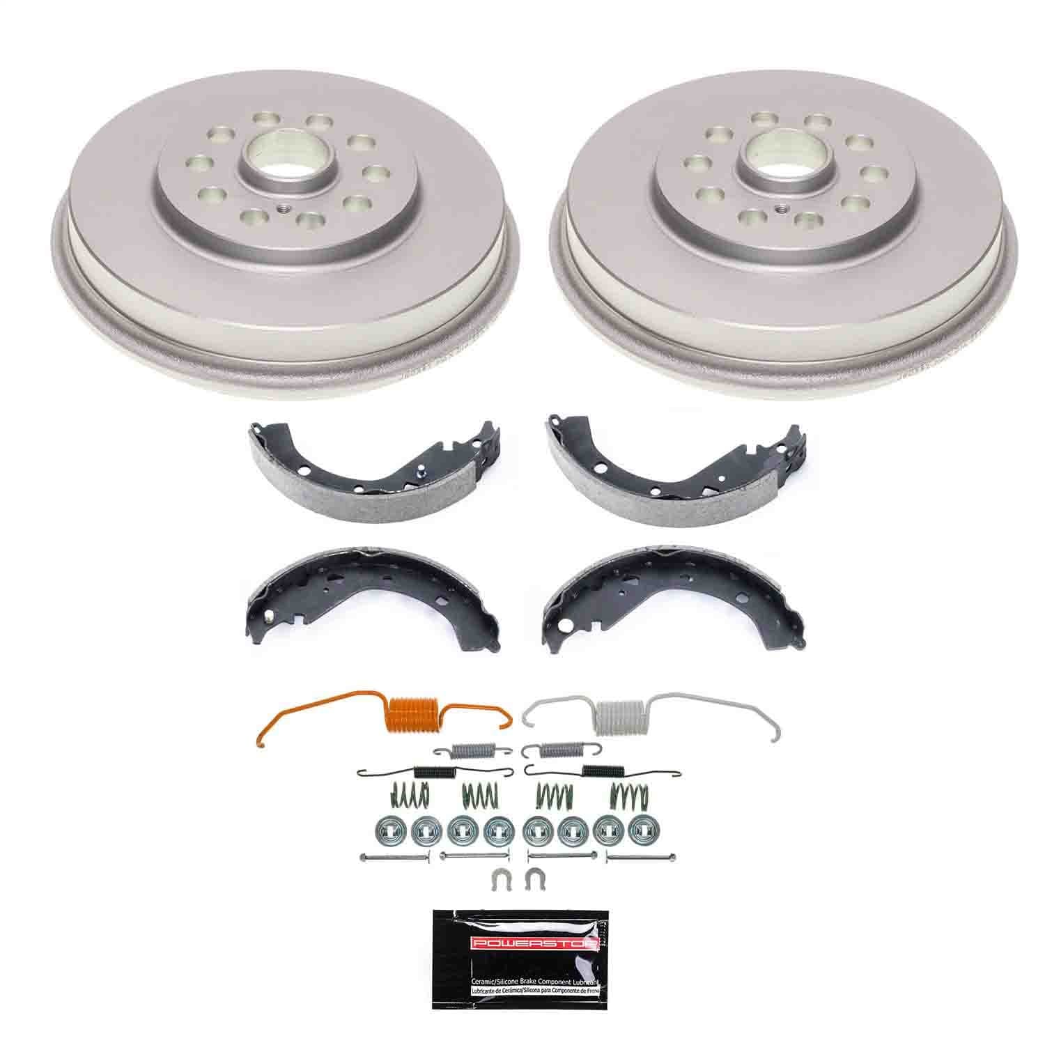 Power Stop - KOE15519DK - Rear - Drum Brake Shoe and Drum Kit image 1