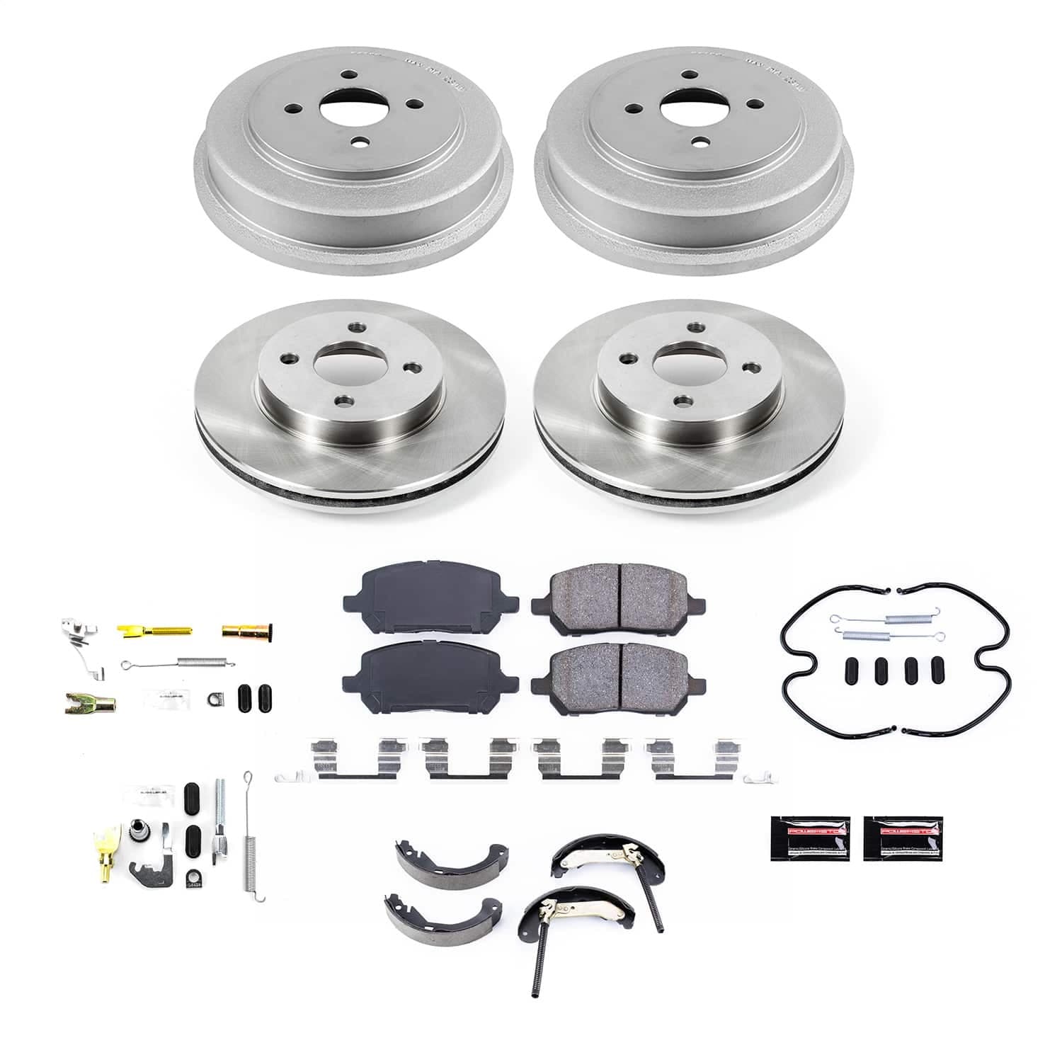 Power Stop - KOE15520DK - Complete Vehicle Disc/Drum Brake Kit image 1