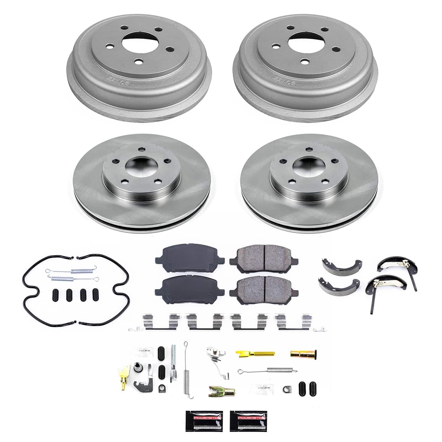 Power Stop - KOE15521DK - Complete Vehicle Disc/Drum Brake Kit image 1