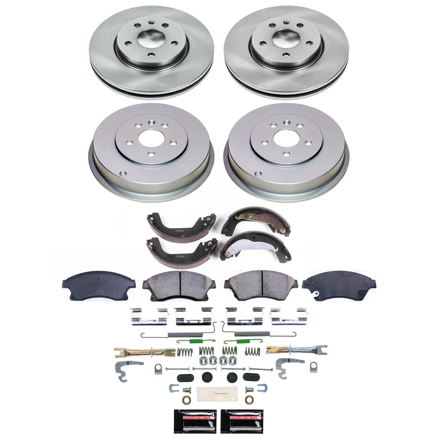 Power Stop - KOE15522DK - Complete Vehicle Disc/Drum Brake Kit image 1
