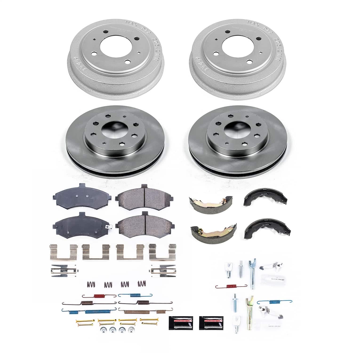 Power Stop - KOE15528DK - Complete Vehicle Disc/Drum Brake Kit image 1