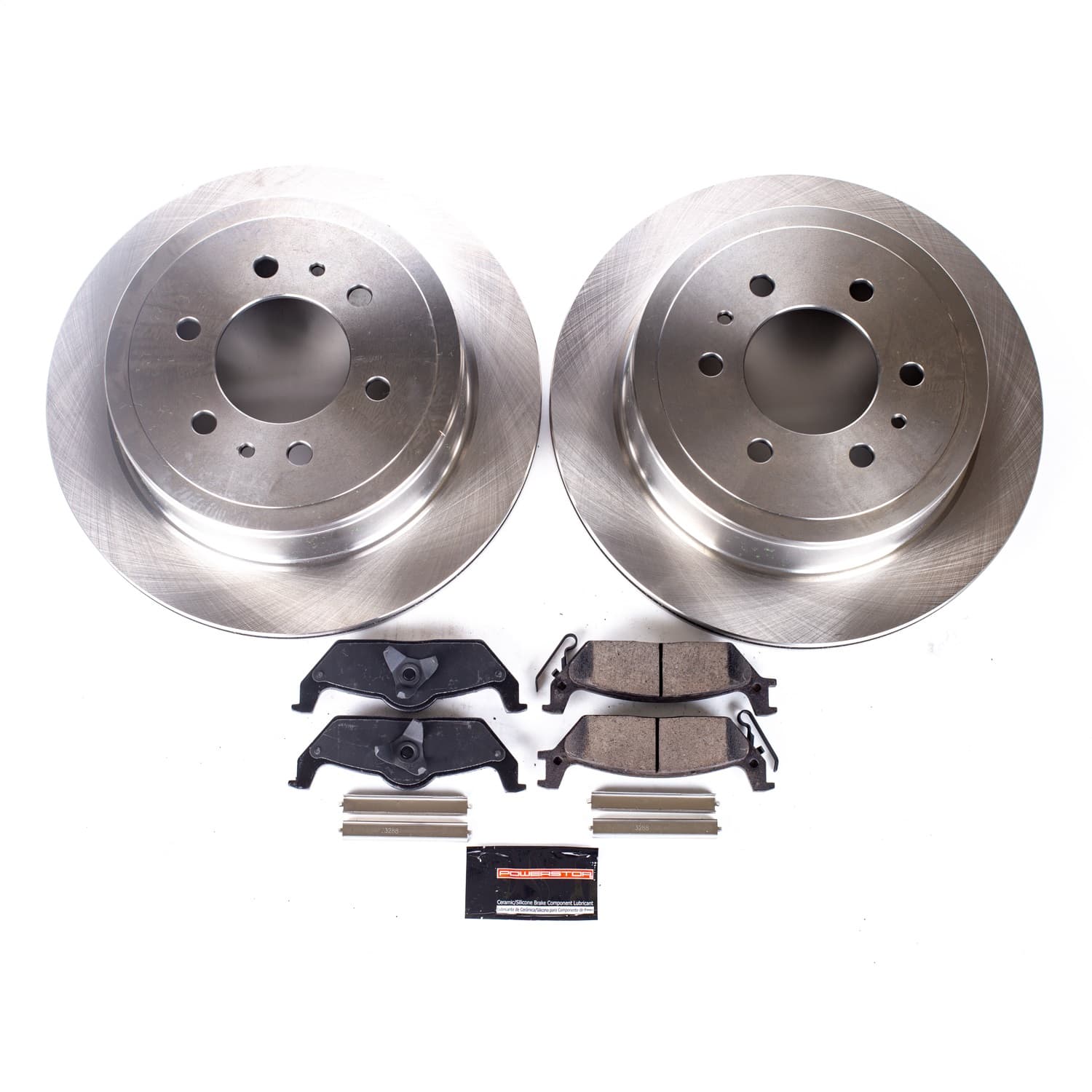 Power Stop - KOE1950 - Rear - Disc Brake Pad and Rotor Kit image 2