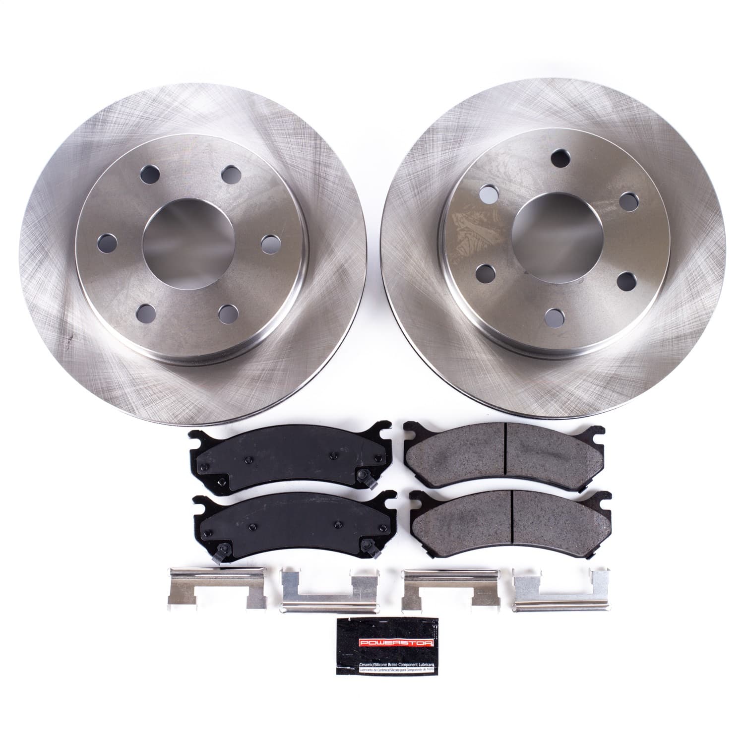 Power Stop - KOE2009 - Front - Disc Brake Pad and Rotor Kit image 2