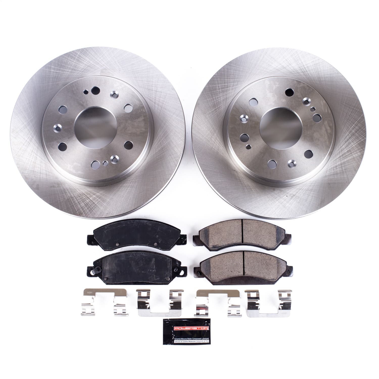 Power Stop - KOE2067 - Front - Disc Brake Pad and Rotor Kit image 3