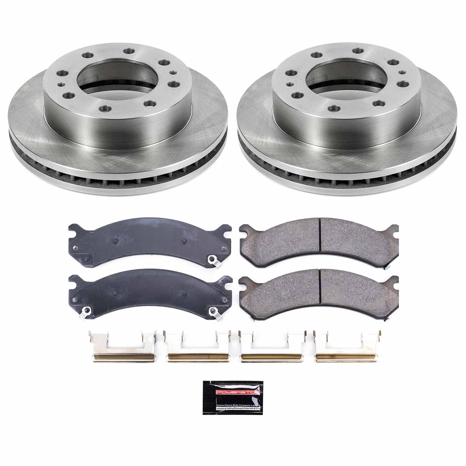 Power Stop - KOE2071 - Front - Disc Brake Pad and Rotor Kit image 1