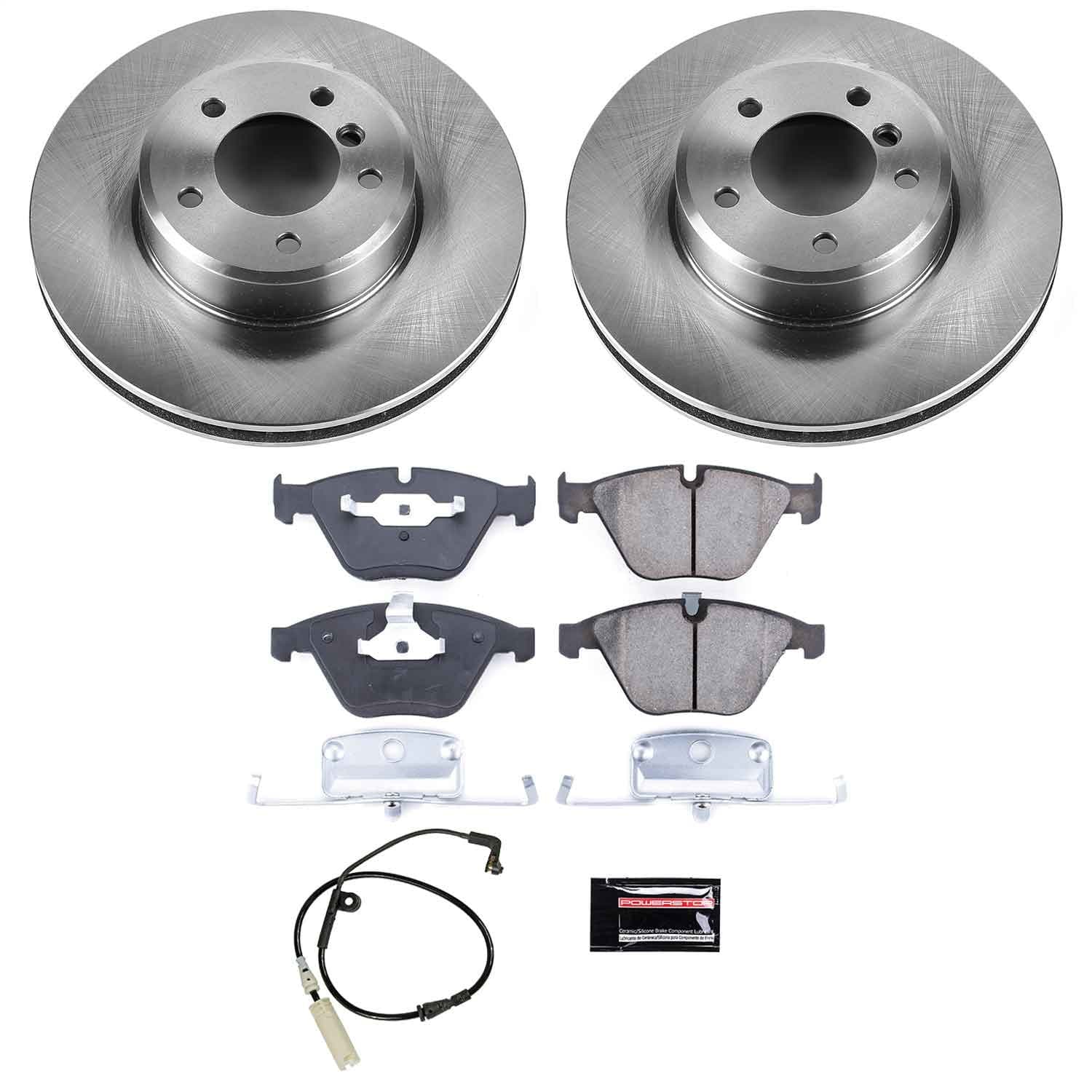 Power Stop - KOE2110 - Front - Disc Brake Pad and Rotor Kit image 1