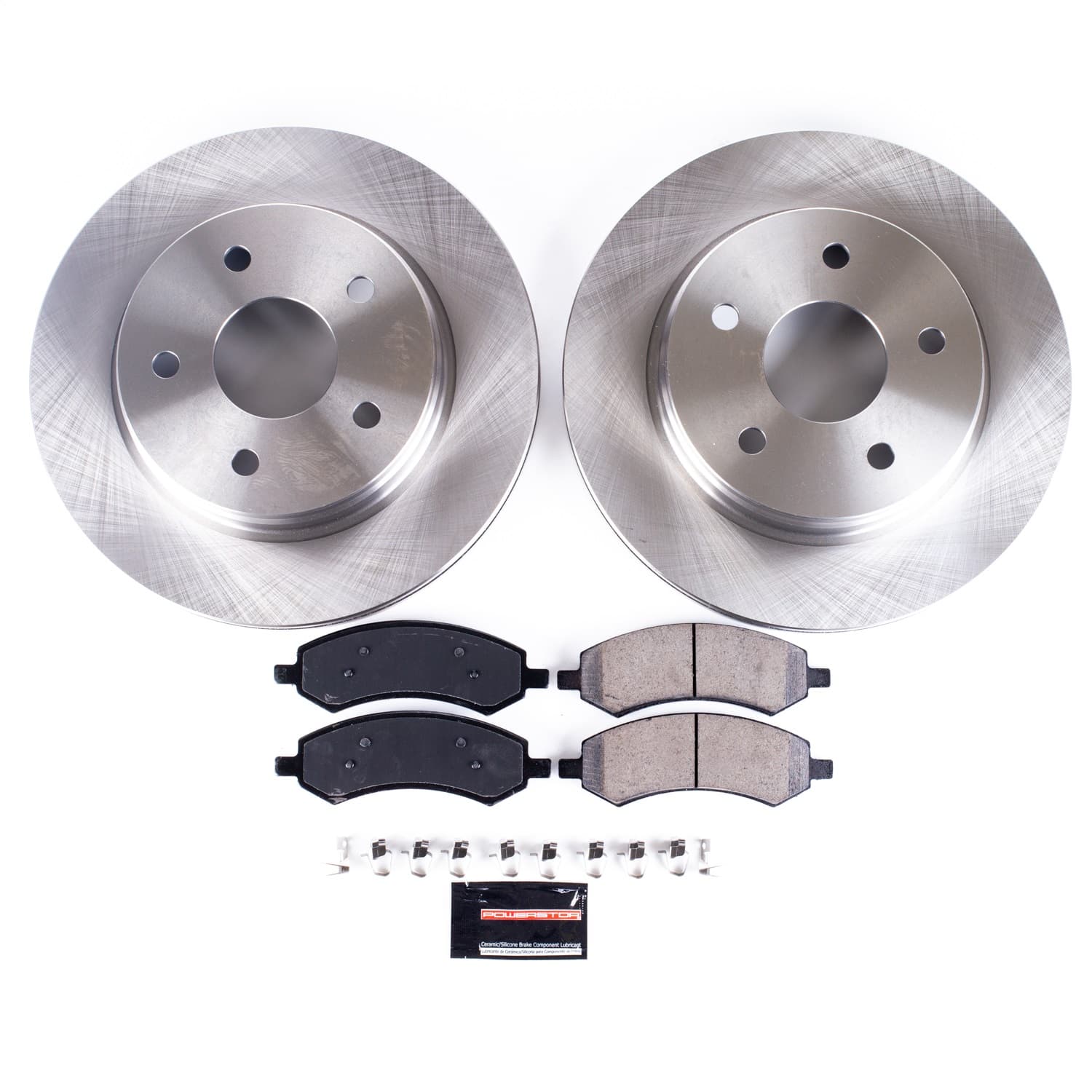 Power Stop - KOE2163 - Front - Disc Brake Pad and Rotor Kit image 3