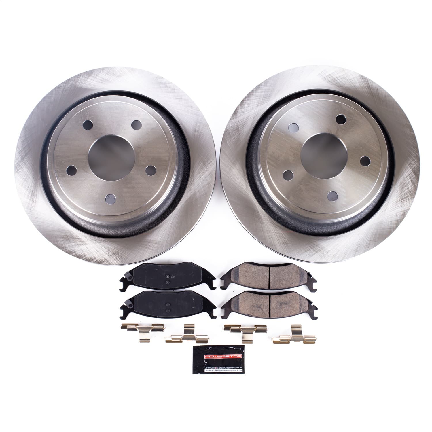 Power Stop - KOE2172 - Rear - Disc Brake Pad and Rotor Kit image 3