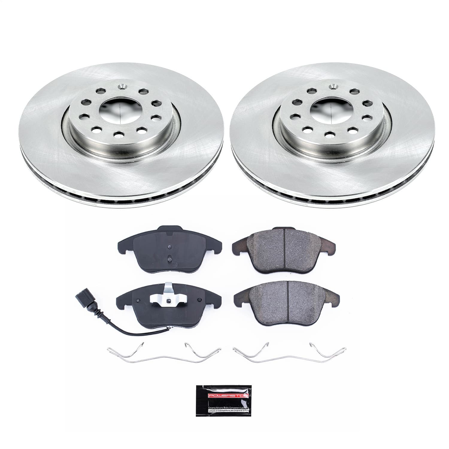 Power Stop - KOE2963 - Front - Disc Brake Pad and Rotor Kit image 1