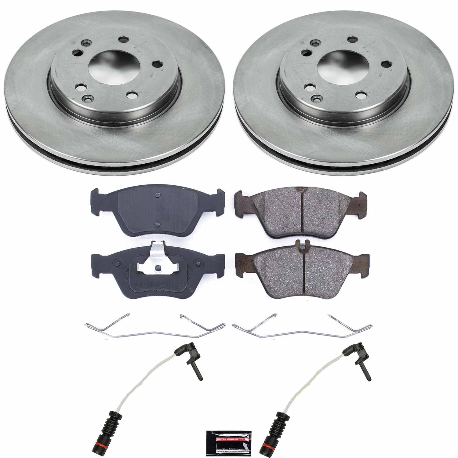 Power Stop - KOE3047 - Front - Disc Brake Pad and Rotor Kit image 1