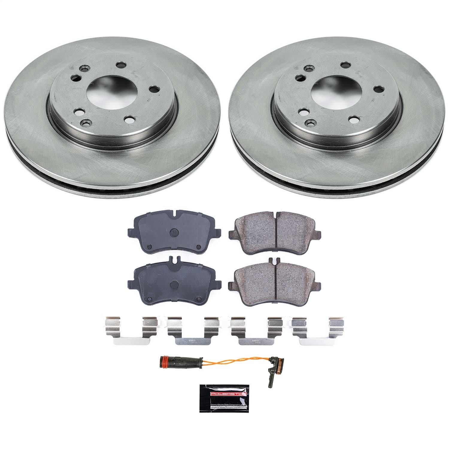 Power Stop - KOE3048 - Front - Disc Brake Pad and Rotor Kit image 1
