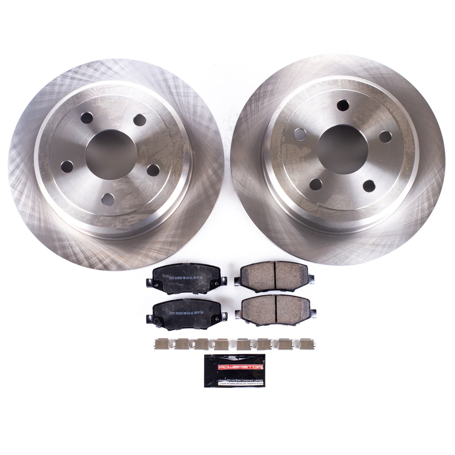Power Stop - KOE3090 - Rear - Disc Brake Pad and Rotor Kit image 3