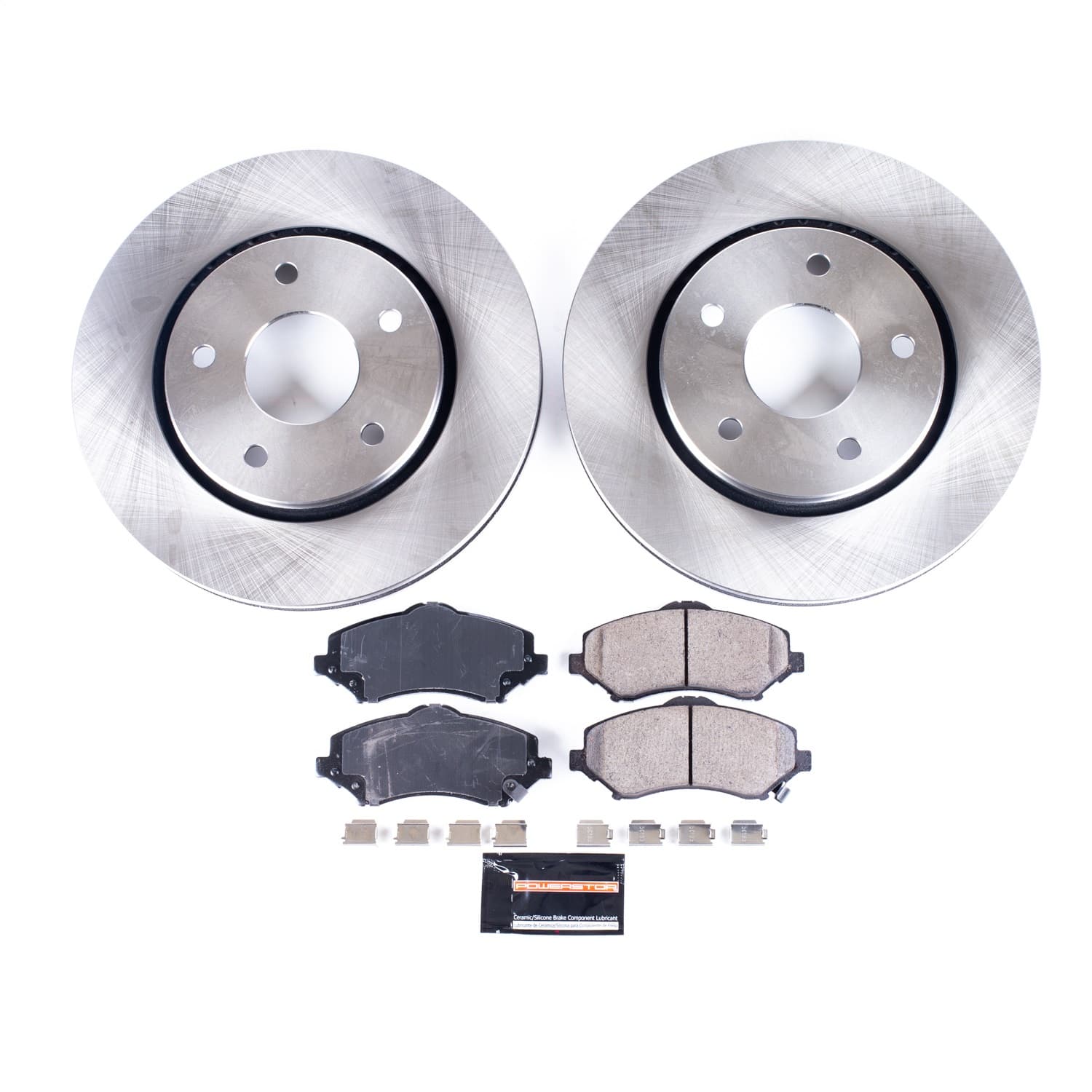 Power Stop - KOE3118 - Front - Disc Brake Pad and Rotor Kit image 3