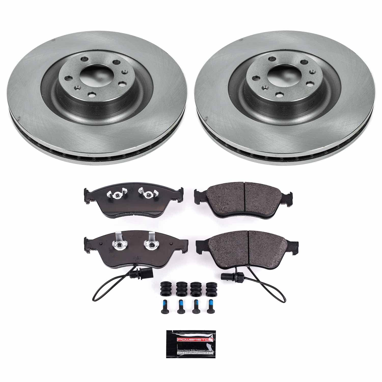Power Stop - KOE4570 - Front - Disc Brake Pad and Rotor Kit image 1