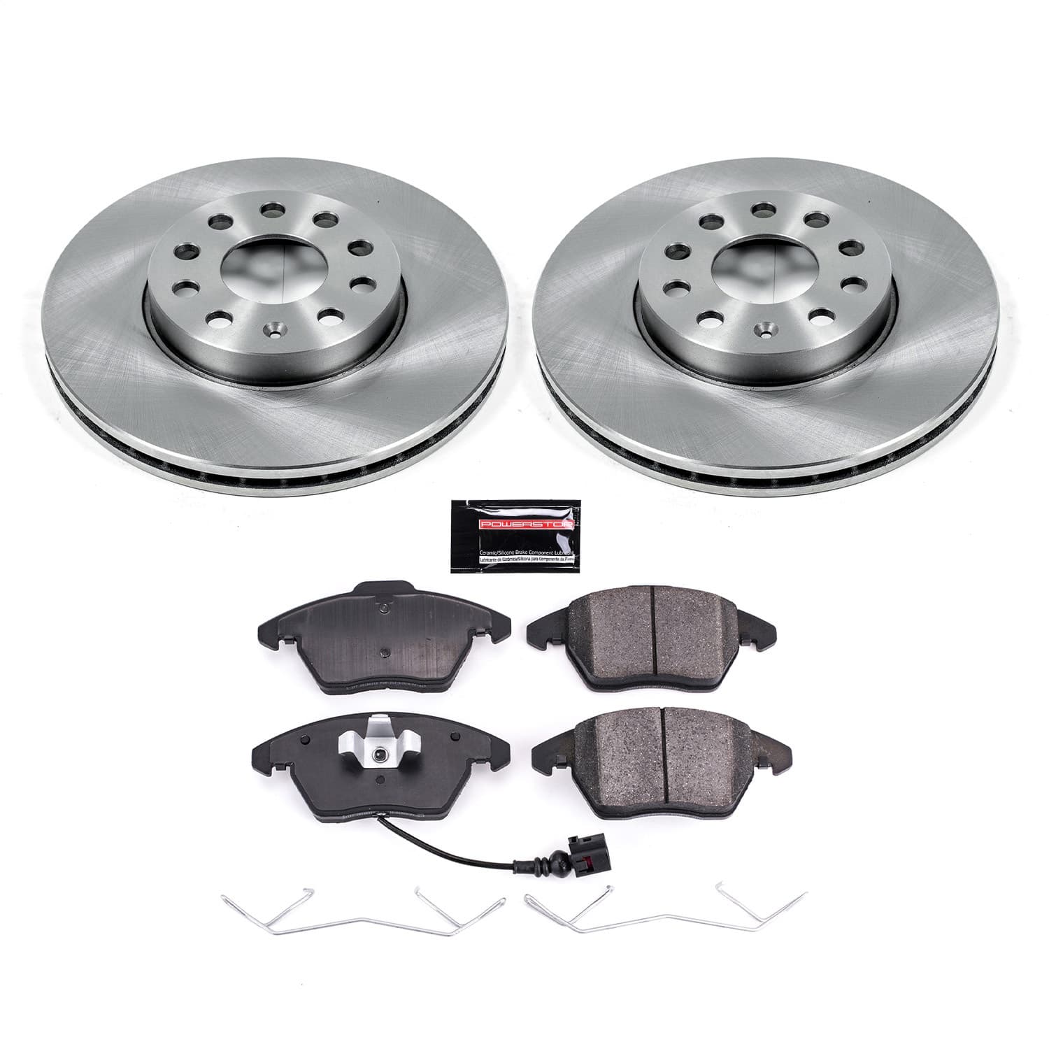 Power Stop - KOE4623 - Front - Disc Brake Pad and Rotor Kit image 1