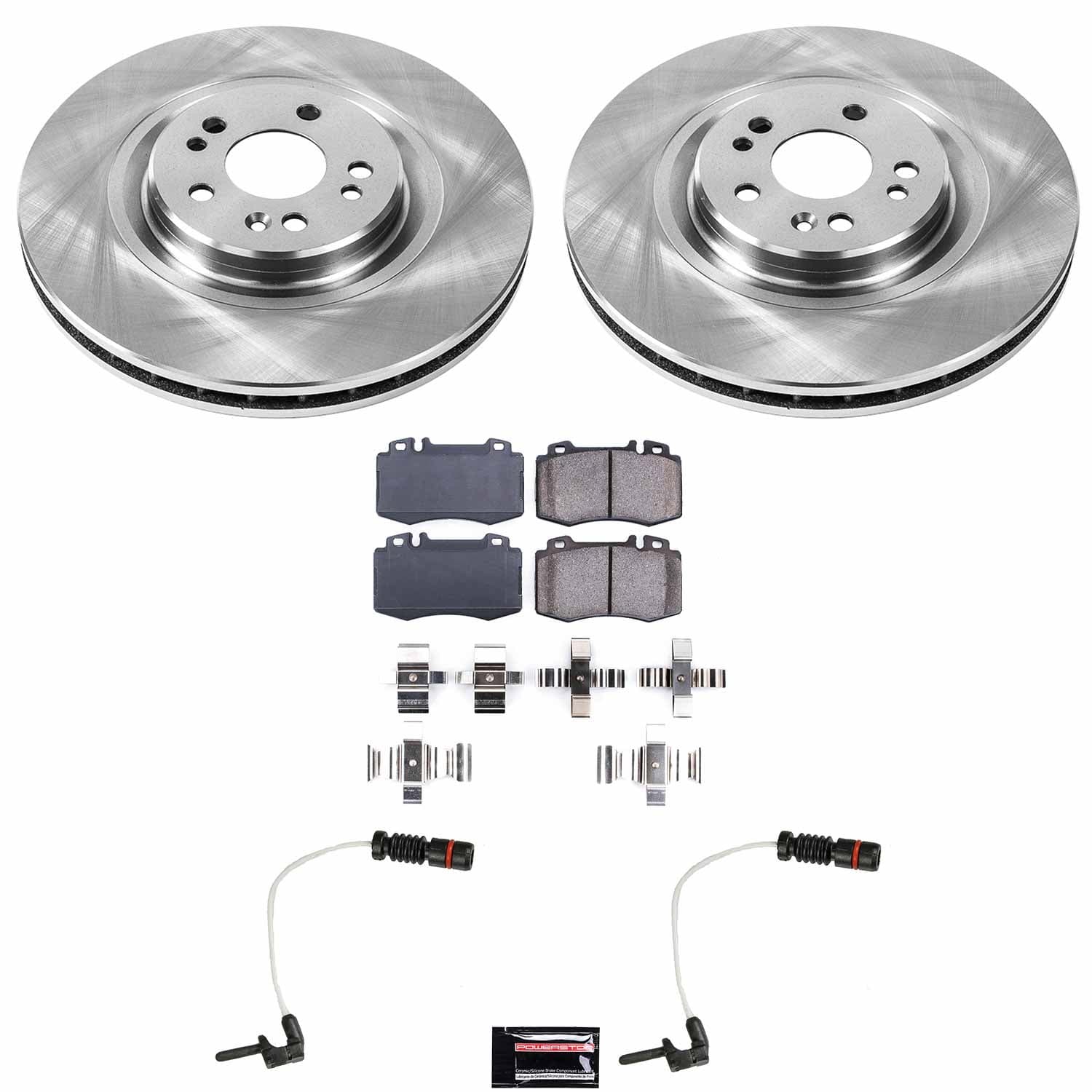 Power Stop - KOE5236 - Front - Disc Brake Pad and Rotor Kit image 1