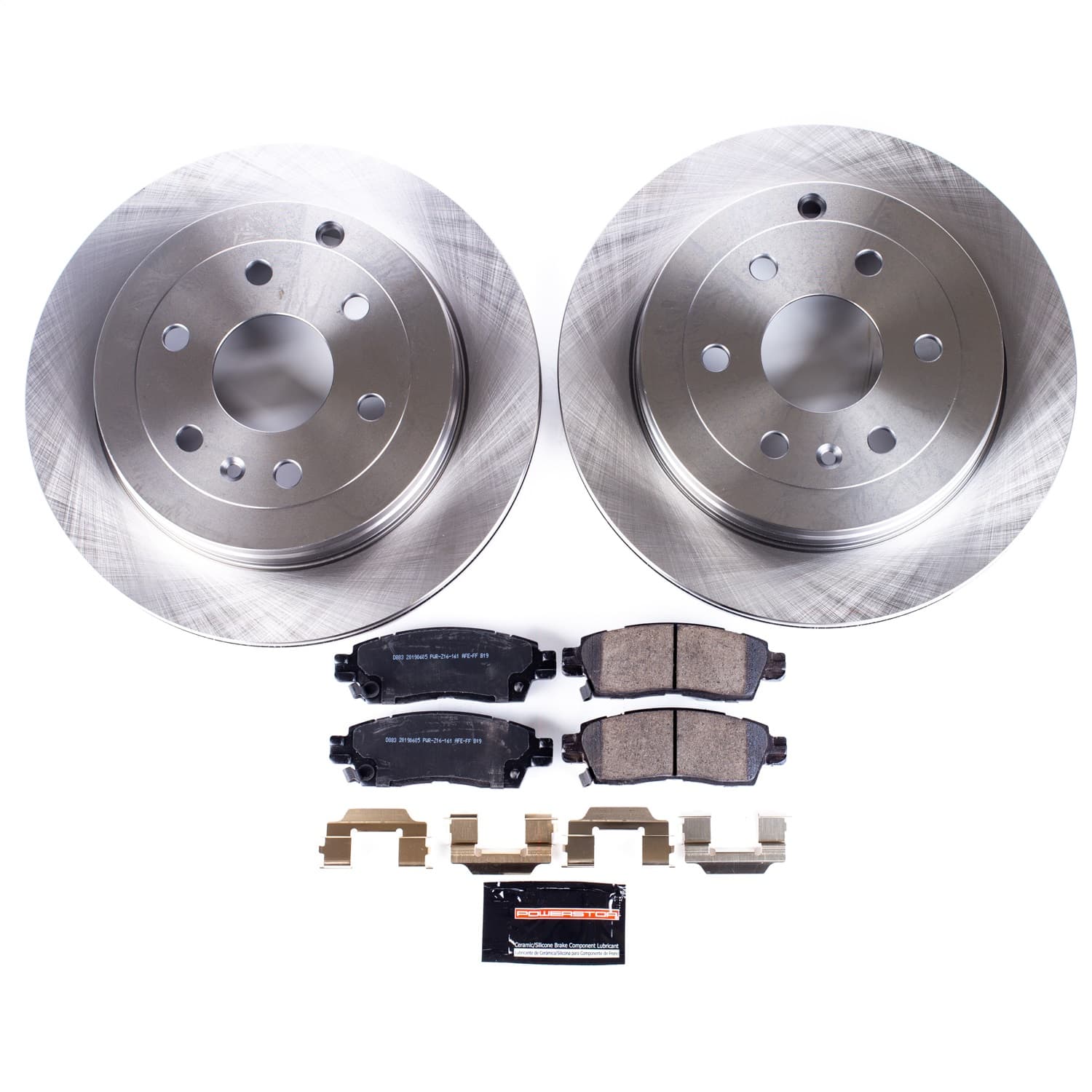 Power Stop - KOE5262 - Rear - Disc Brake Pad and Rotor Kit image 3