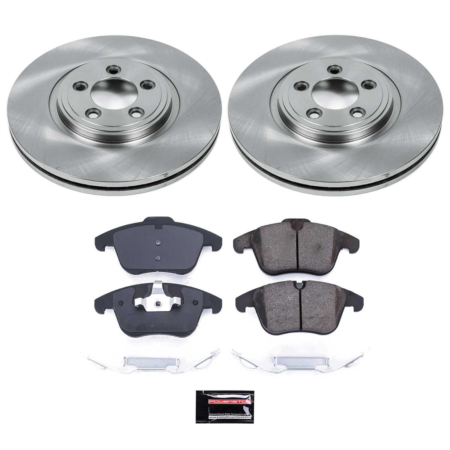 Power Stop - KOE5636 - Front - Disc Brake Pad and Rotor Kit image 1
