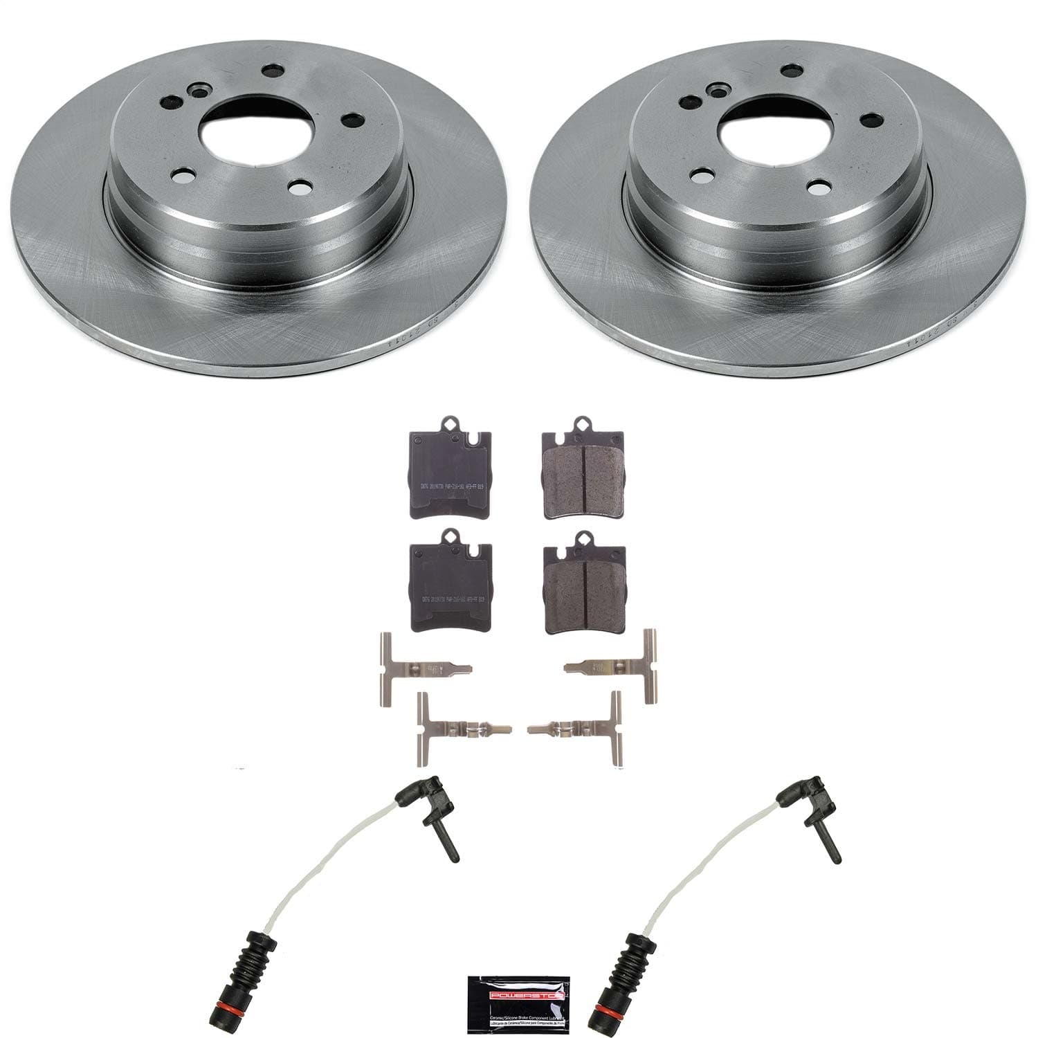 Power Stop - KOE621 - Rear - Disc Brake Pad and Rotor Kit image 1