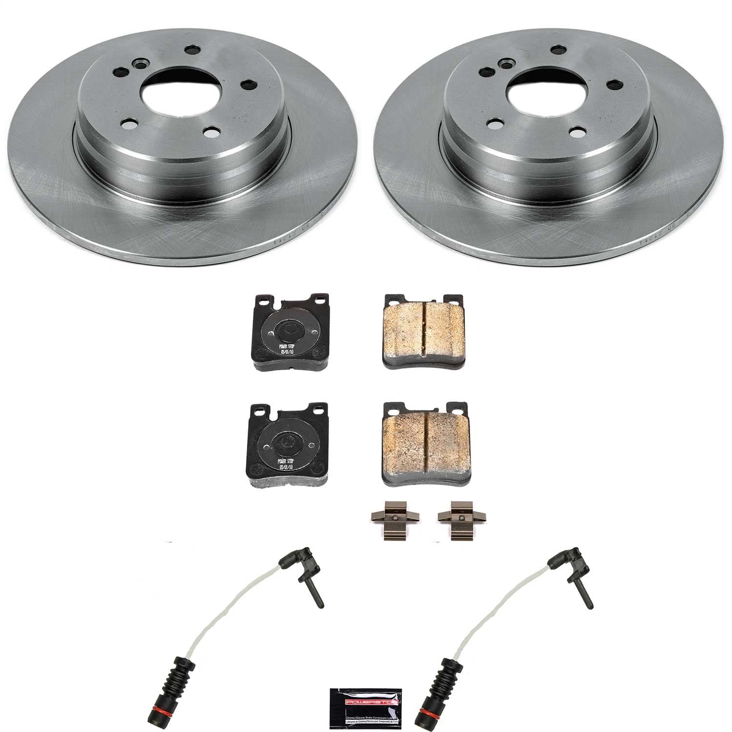 Power Stop - KOE624 - Rear - Disc Brake Pad and Rotor Kit image 1