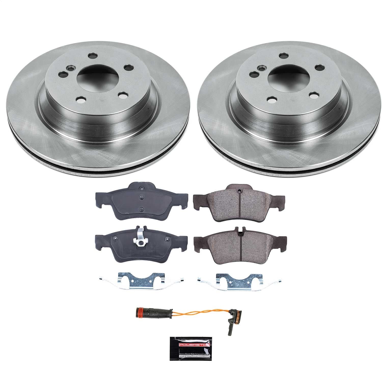 Power Stop - KOE6359 - Rear - Disc Brake Pad and Rotor Kit image 1
