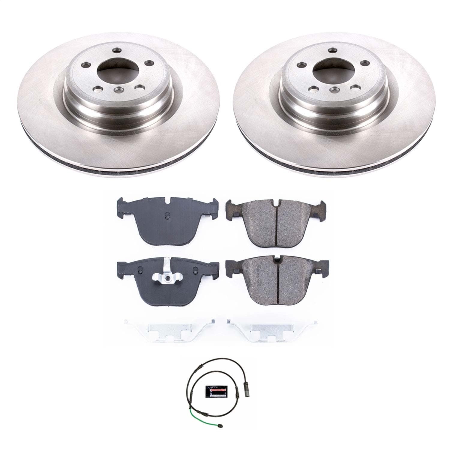 Power Stop - KOE6416 - Rear - Disc Brake Pad and Rotor Kit image 1