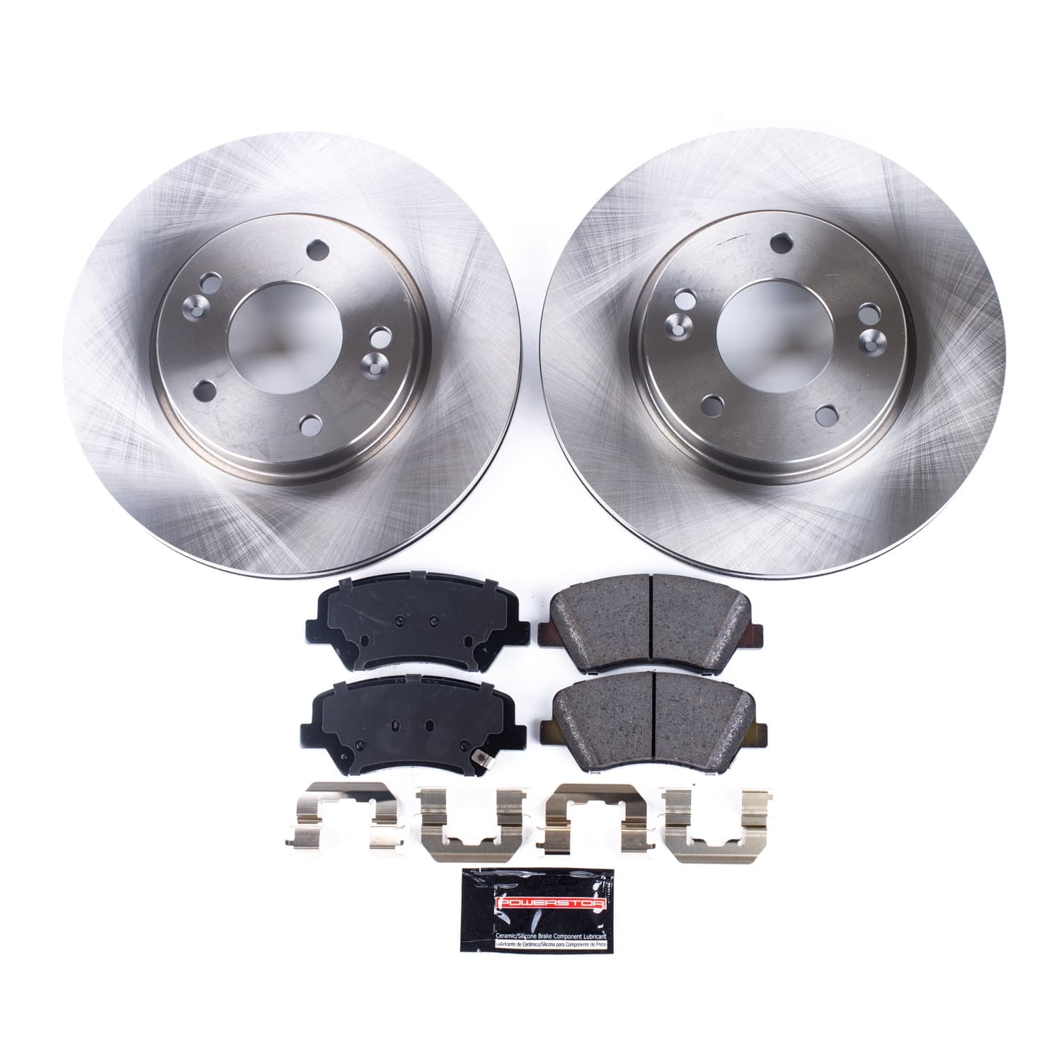 Power Stop - KOE6503 - Front - Disc Brake Pad and Rotor Kit image 3