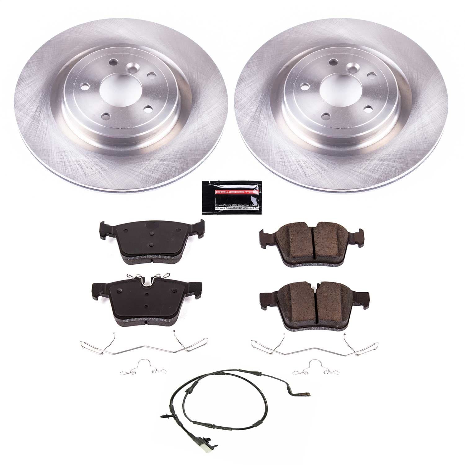 Power Stop - KOE7733 - Rear - Disc Brake Pad and Rotor Kit image 1