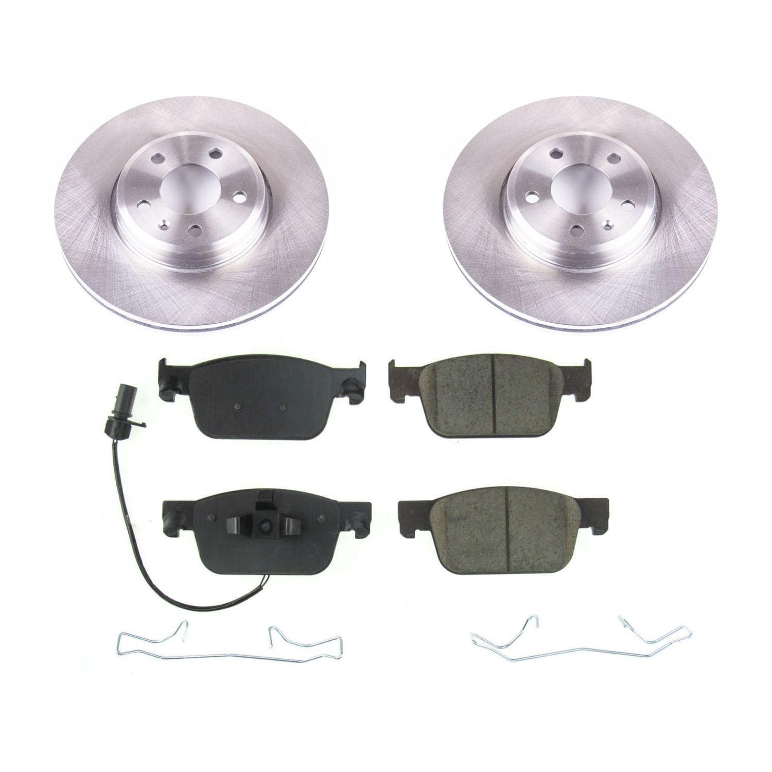 Power Stop - KOE7860 - Front - Disc Brake Pad and Rotor Kit image 1