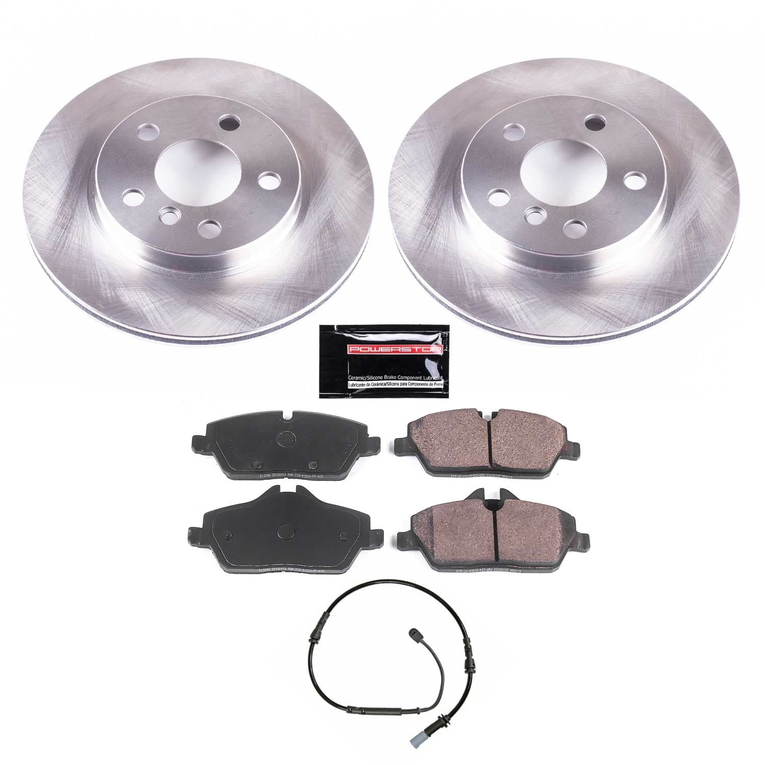 Power Stop - KOE8112 - Front - Disc Brake Pad and Rotor Kit image 1