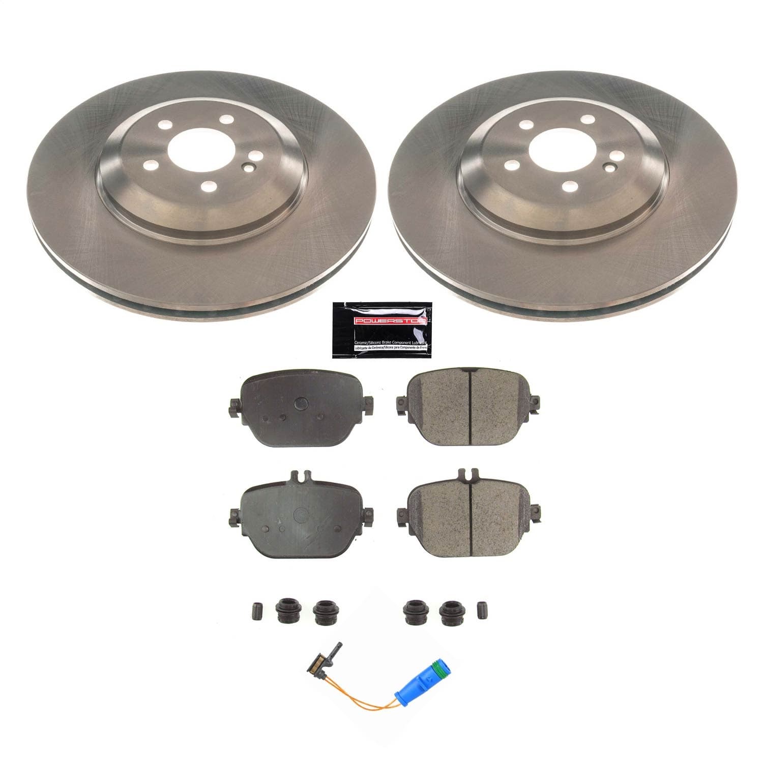 Power Stop - KOE8153 - Rear - Disc Brake Pad and Rotor Kit image 1