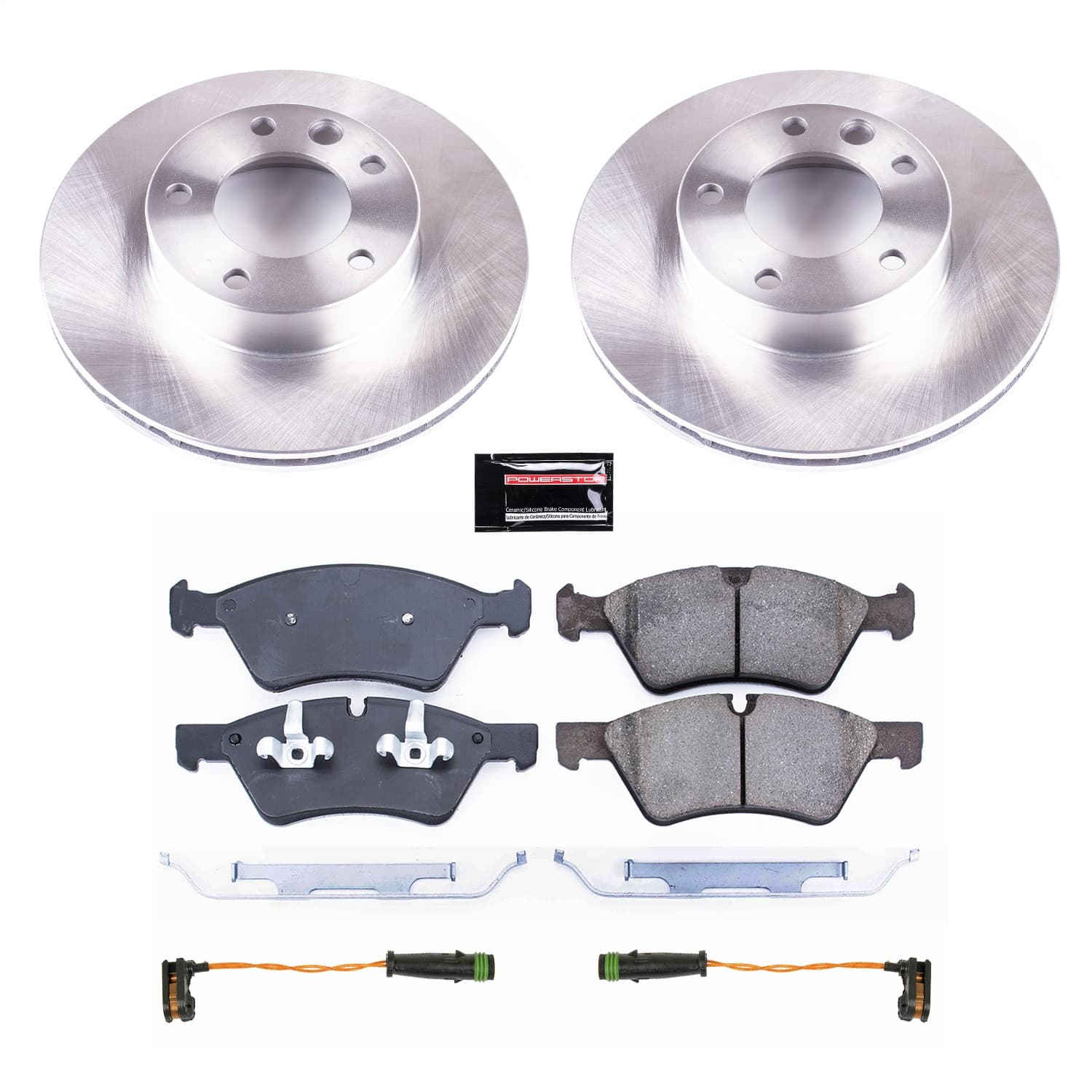 Power Stop - KOE8420 - Front - Disc Brake Pad and Rotor Kit image 1