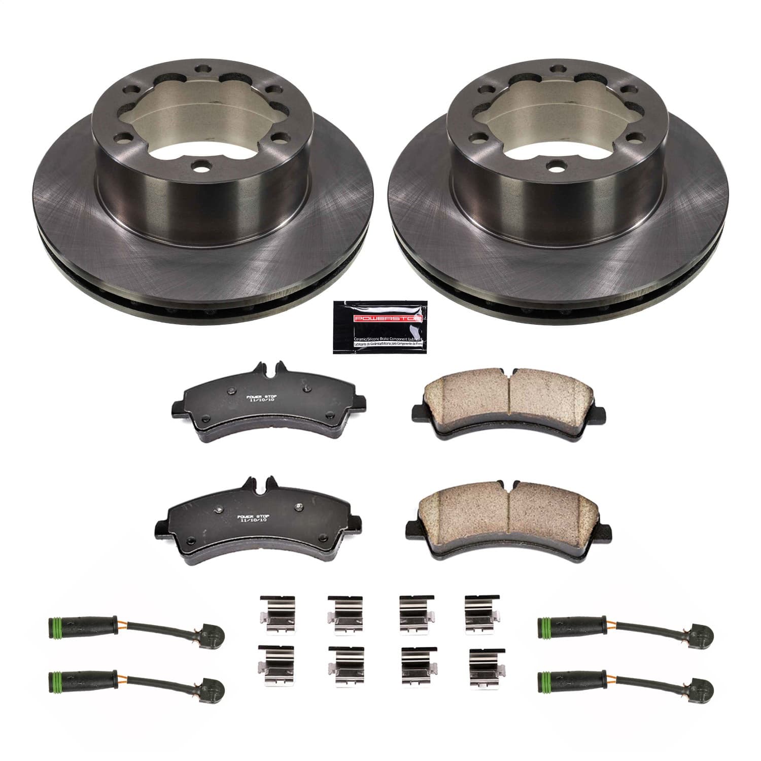 Power Stop - KOE8429 - Rear - Disc Brake Pad and Rotor Kit image 1