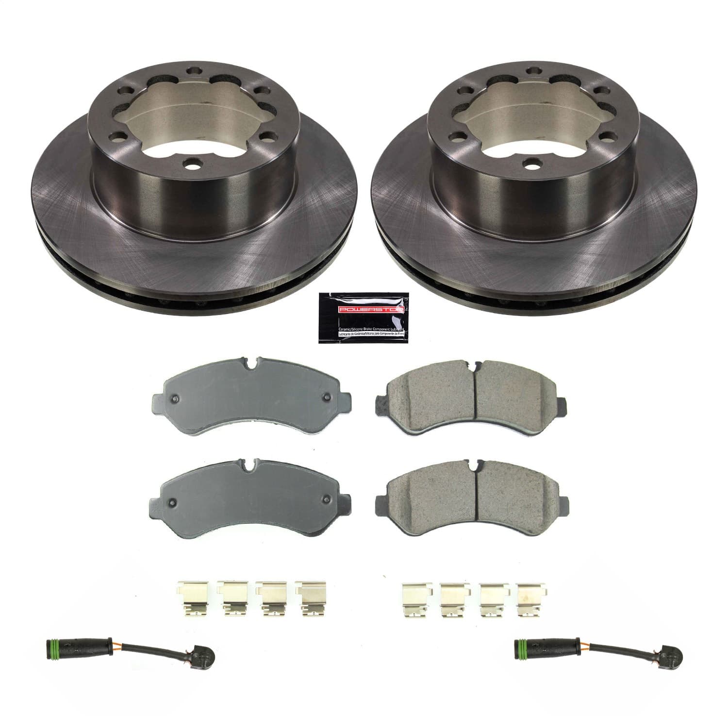 Power Stop - KOE8431 - Rear - Disc Brake Pad and Rotor Kit image 1