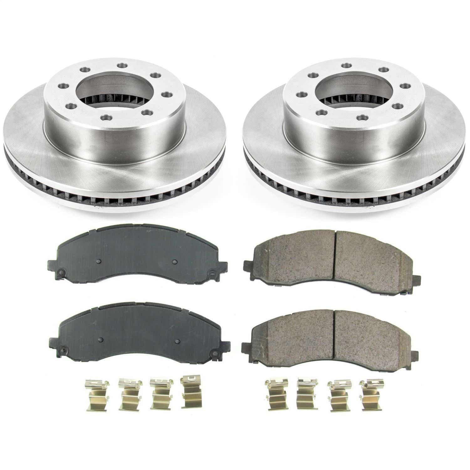 Power Stop - KOE8478 - Front - Disc Brake Pad and Rotor Kit image 1