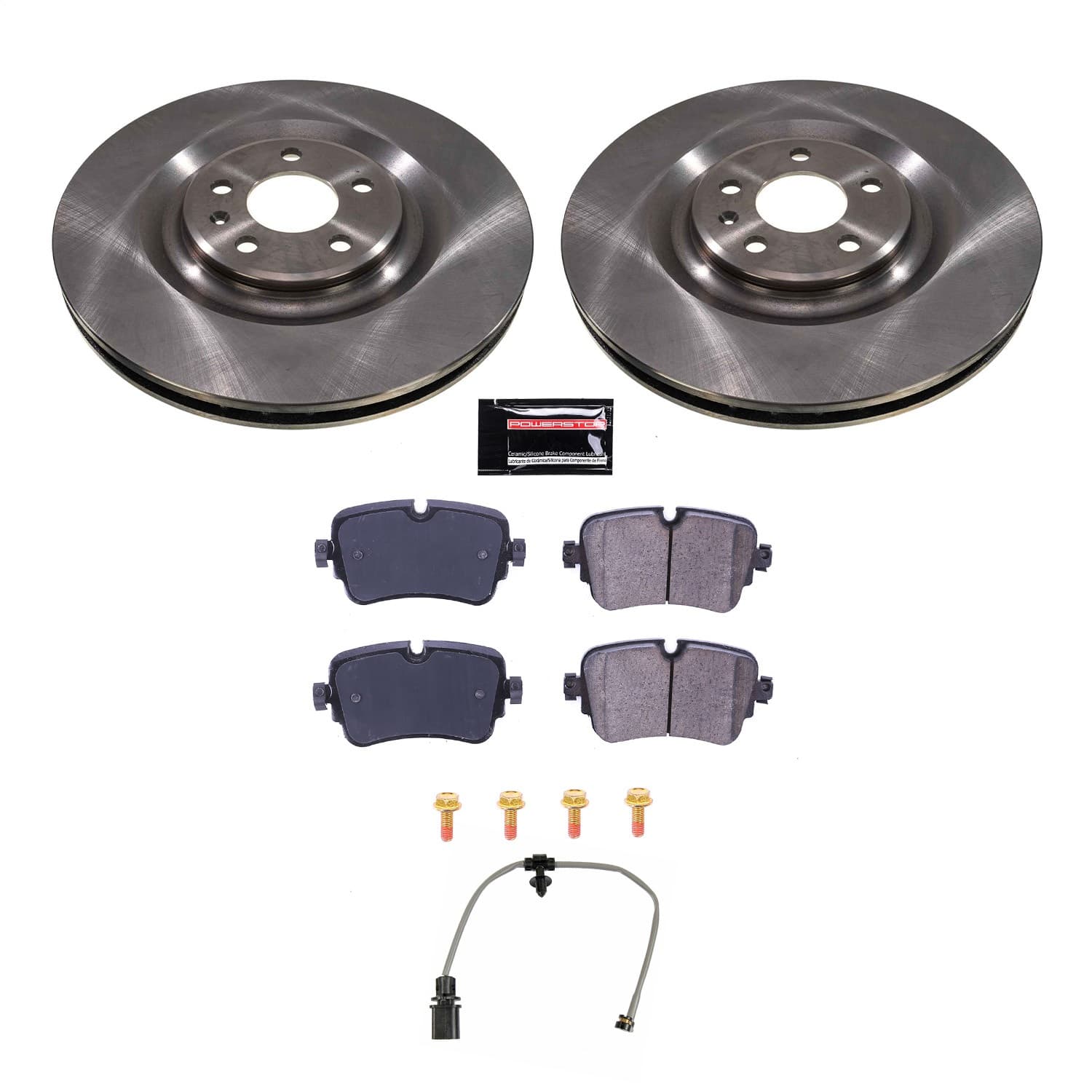 Power Stop - KOE8571 - Rear - Disc Brake Pad and Rotor Kit image 1